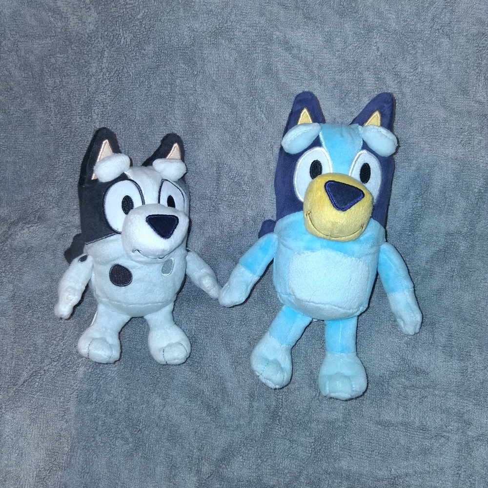 Bluey and Muffin Plush